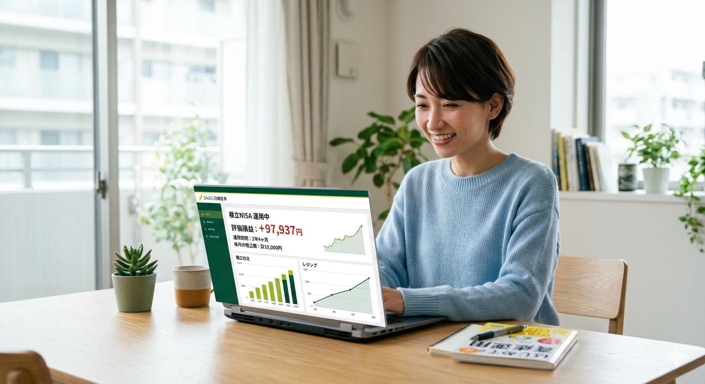 【リアル実績公開】子育て世代こそ今すぐ始めるべき！月1万円からの新NISA（旧つみたてNISA）